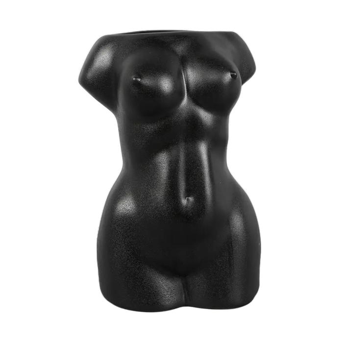 7.8"H Curvy Lady Ceramic Vase