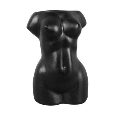 7.8"H Curvy Lady Ceramic Vase