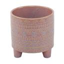  6" Aqueduct Footed Planter