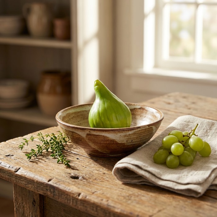 Artificial Fig - 3" Decorative Faux Fruit