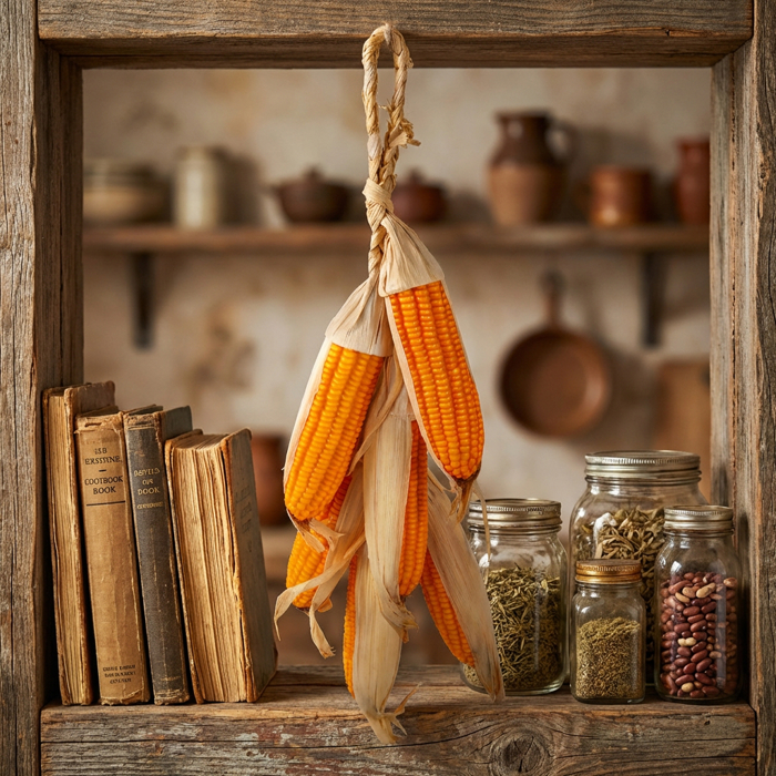 Artificial Strand of 6 Corn