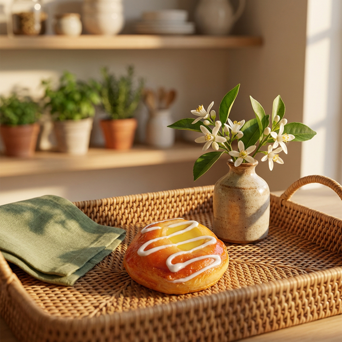 Artificial Lemon Danish