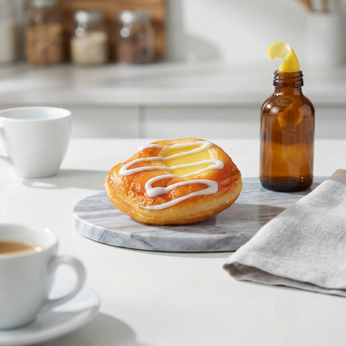 Artificial Lemon Danish