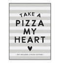  Pizza Cutter Book Box - Take a Pizza My Heart