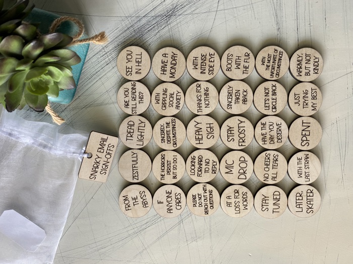 Snarky Email Sign-Offs