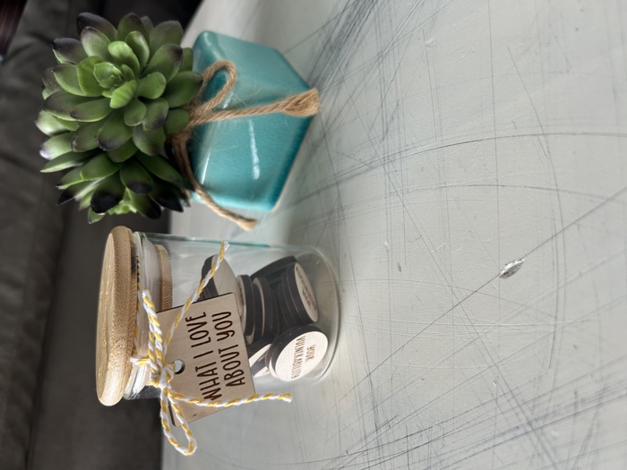 What I Love About You Token Jar