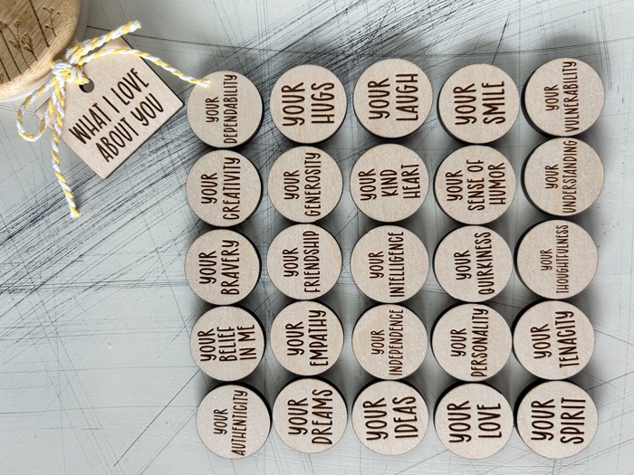 What I Love About You Token Jar