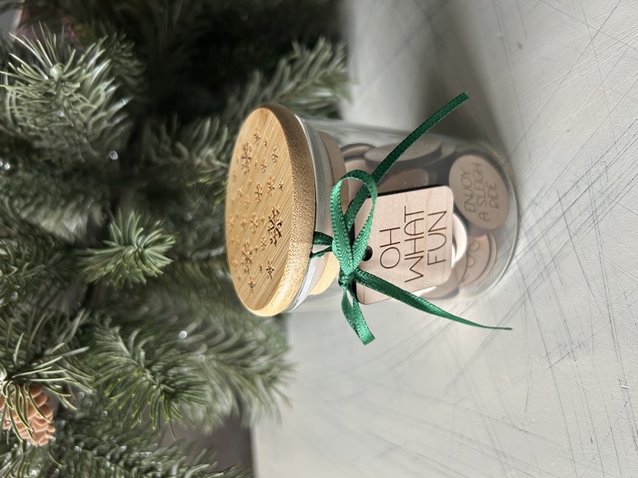 Holiday Family Fun - Winter Activity Token Jar