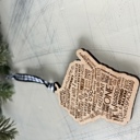  Wisconsin Breweries Maple Ornament