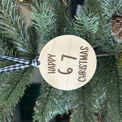 Happy 6 7 Christmas - 2025 trends ornament