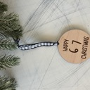  Happy 6 7 Christmas - 2025 trends ornament