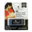 Denim NursElet - Nursing Bracelet, Hands-Free Shirt Holder Becomes Your Breastfeeding Reminder Bracelet - TWO NursElets