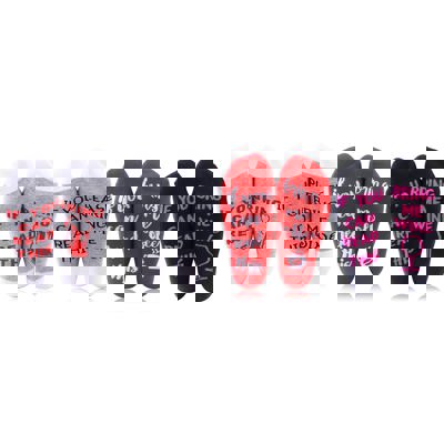 4-Pairs: Patterned Novelty Socks If You Can Read This Bring Me Socks