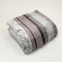 FLO Floral Cozy and Luxurious Flannel/Sherpa Queen Sized Blanket