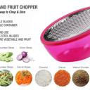 Plastic Multi-Purpose Grater and Zester with Storage Box and Lid