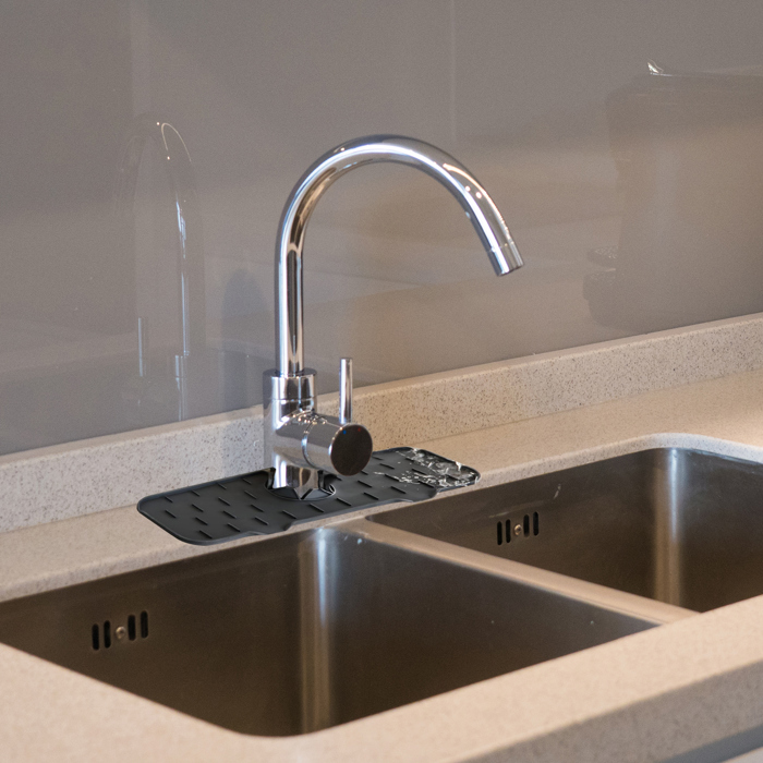 Sink Faucet Splash Guard & Drip Tray