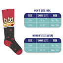 Bunny and Chicks and Pets Medium 6-Pair: Vibrant Novelty Knee-High Socks