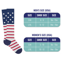 Beer and Patriotic Large 6-Pair: Vibrant Novelty Knee-High Socks