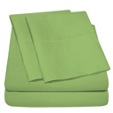 Lime California King Ultra-Soft 4-Piece Luxury Bamboo Rayon Blend Sheet Collection