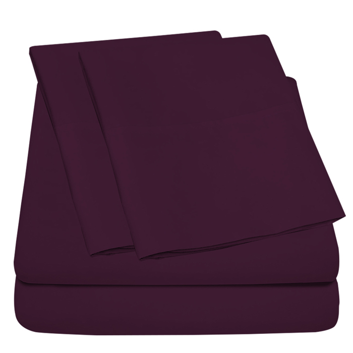 Ultra-Soft 4-Piece Luxury Bamboo Rayon Blend Sheet Collection