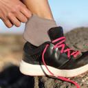 Mocha Dreams S-M 3-Pair Copper Compression Ankle Socks for Men & Women