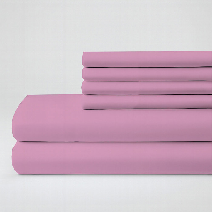 Hotel Luxury 2000 Series 6-Piece Rayon from Bamboo Cooling Bed Sheet Set