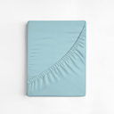 Aqua California King Hotel Luxury 2000 Series 6-Piece Rayon from Bamboo Cooling Bed Sheet Set