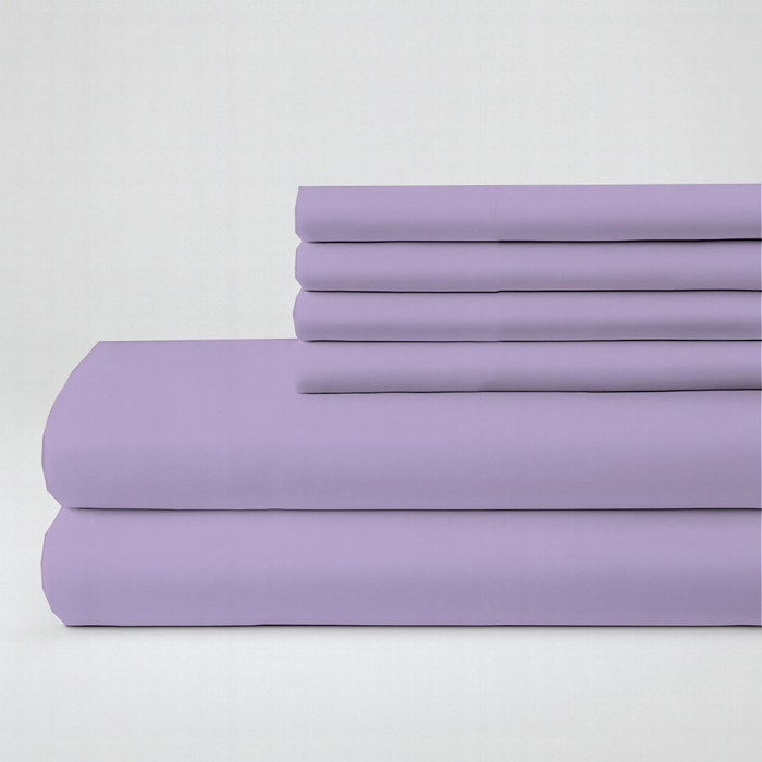 Hotel Luxury 2000 Series 6-Piece Rayon from Bamboo Cooling Bed Sheet Set