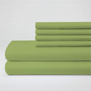 Mint Twin Hotel Luxury 2000 Series 6-Piece Rayon from Bamboo Cooling Bed Sheet Set