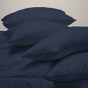 Navy Full/Double Hotel Luxury 2000 Series 6-Piece Rayon from Bamboo Cooling Bed Sheet Set
