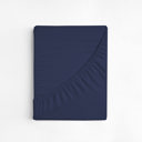 Navy Twin Hotel Luxury 2000 Series 6-Piece Rayon from Bamboo Cooling Bed Sheet Set
