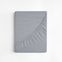 Light Gray Twin Hotel Luxury 2000 Series 6-Piece Rayon from Bamboo Cooling Bed Sheet Set