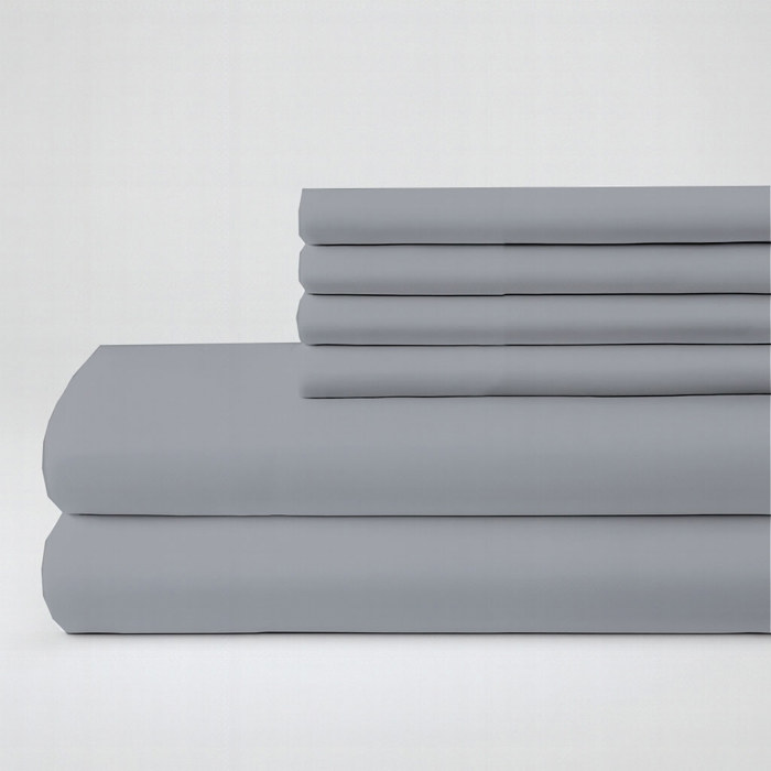 Hotel Luxury 2000 Series 6-Piece Rayon from Bamboo Cooling Bed Sheet Set