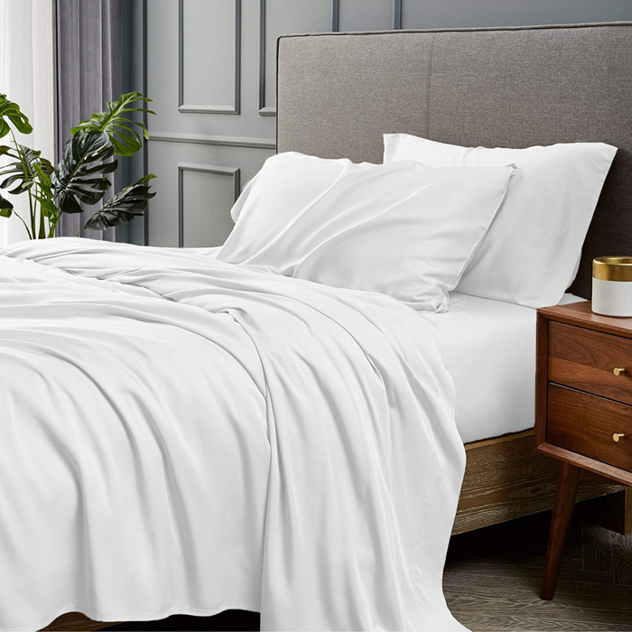 Hotel Luxury 2000 Series 6-Piece Rayon from Bamboo Cooling Bed Sheet Set