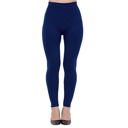 Pack Of Six Black, Burgundy, Charcoal, Dark Purple, Navy, Olive  Fleece-Lined Favorites - 6-Pack Seamless Leggings