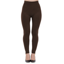 Pack Of Six Black, Burgundy, Charcoal, Dark Purple, Navy, Olive  Fleece-Lined Favorites - 6-Pack Seamless Leggings