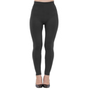 Pack Of Six Black, Burgundy, Charcoal, Dark Purple, Navy, Olive  Fleece-Lined Favorites - 6-Pack Seamless Leggings