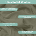 Dove grey King Ultra-Soft 6-Piece Microfiber Sheet Set – Lightweight, Wrinkle-Free, Deep Pocket Bedding for All Bed Sizes