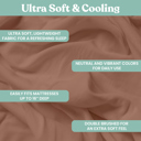 Mocha King Ultra-Soft 6-Piece Microfiber Sheet Set – Lightweight, Wrinkle-Free, Deep Pocket Bedding for All Bed Sizes