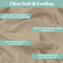 Safari King Ultra-Soft 6-Piece Microfiber Sheet Set – Lightweight, Wrinkle-Free, Deep Pocket Bedding for All Bed Sizes