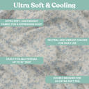 Willow California King Ultra-Soft 6-Piece Microfiber Sheet Set – Lightweight, Wrinkle-Free, Deep Pocket Bedding for All Bed Sizes