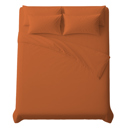 Terracotta Full/Double Ultra-Soft 6-Piece Microfiber Sheet Set – Lightweight, Wrinkle-Free, Deep Pocket Bedding for All Bed Sizes
