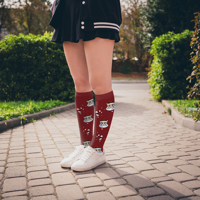 Comfort & Joy Holiday Compression Socks-3 Pair