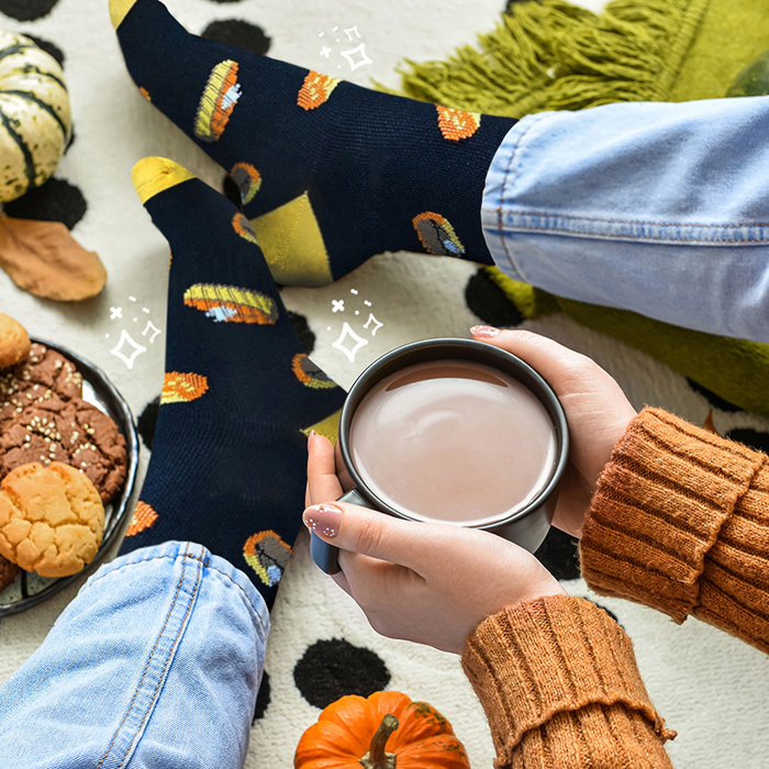Holiday & Thanksgiving Comfort Socks-3 Pair