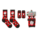 Santa and Gingerbread Treats Pack Of Two Paws & Claus: Matching Holiday Socks for You + Your Pet: Pack Of Two