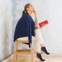 Black L-XL 6-Pairs Ankle Compression Socks for Men & Women Copper-Infused High Performance