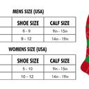 Large 6 Pairs Christmas Knee-High Compression Socks Festive Support for All-Day Comfort