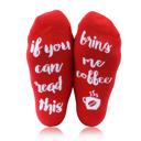 Large 4-Pairs: Patterned Novelty Socks If You Can Read This Bring Me Socks