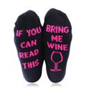 Large 4-Pairs: Patterned Novelty Socks If You Can Read This Bring Me Socks