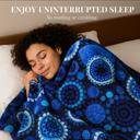 Queen Beautiful Blue Moons Queen Blanket Extremely Soft & Cozy